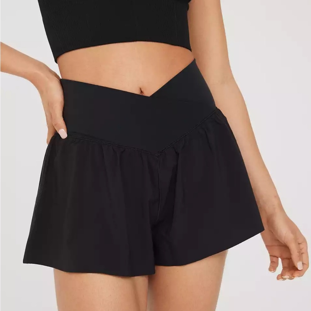 NWT OFFLINE By Aerie Real Me Crossover Flowy Short